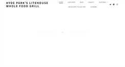 Desktop Screenshot of litehousewholefoodgrill.com